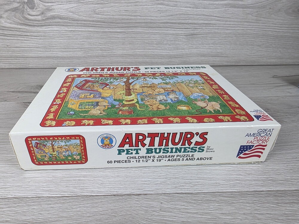 Arthur Children's Jigsaw Puzzle w Box Great American Puzzle Factory SU61